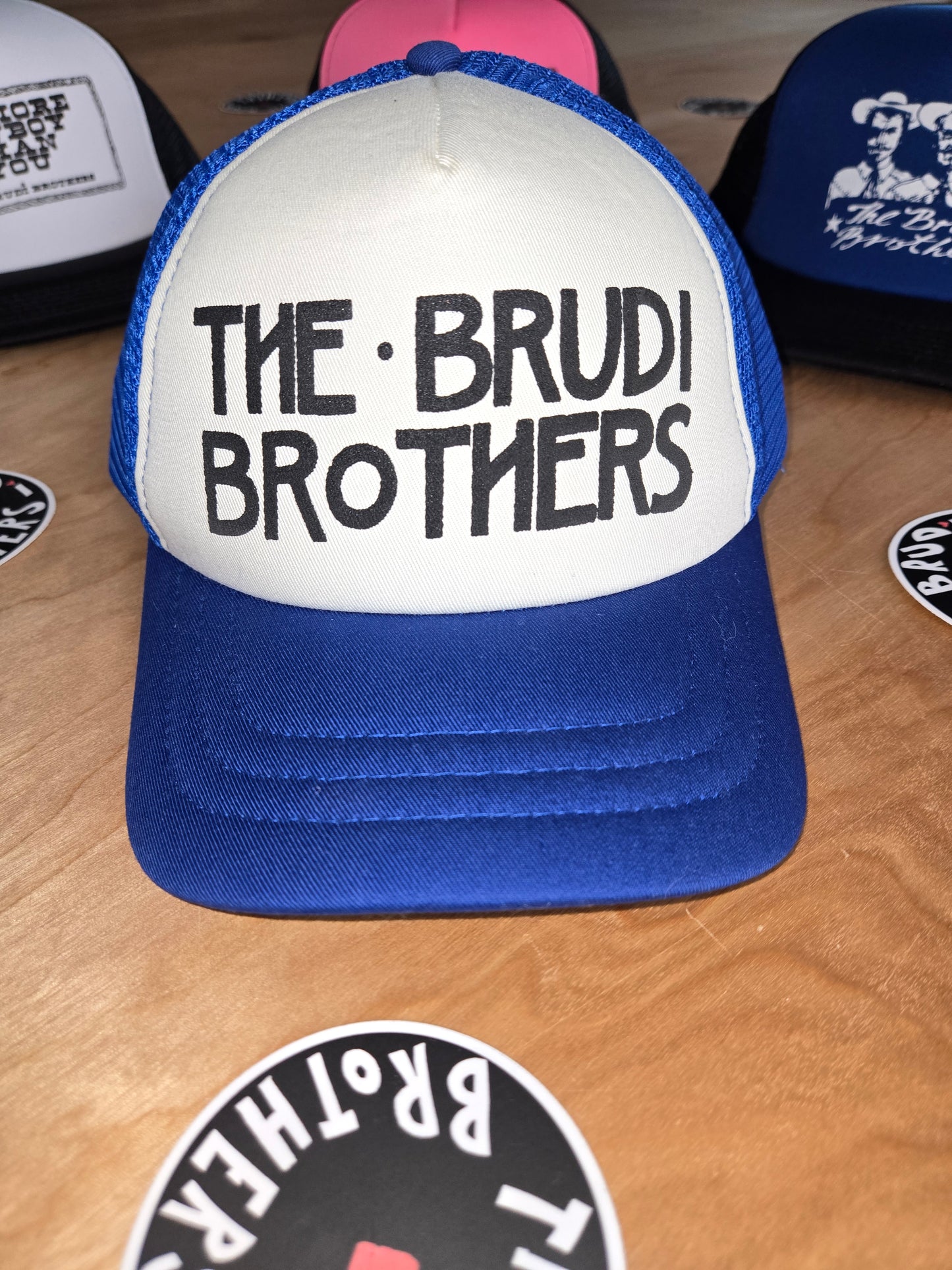 Trucker Hat Blue / White