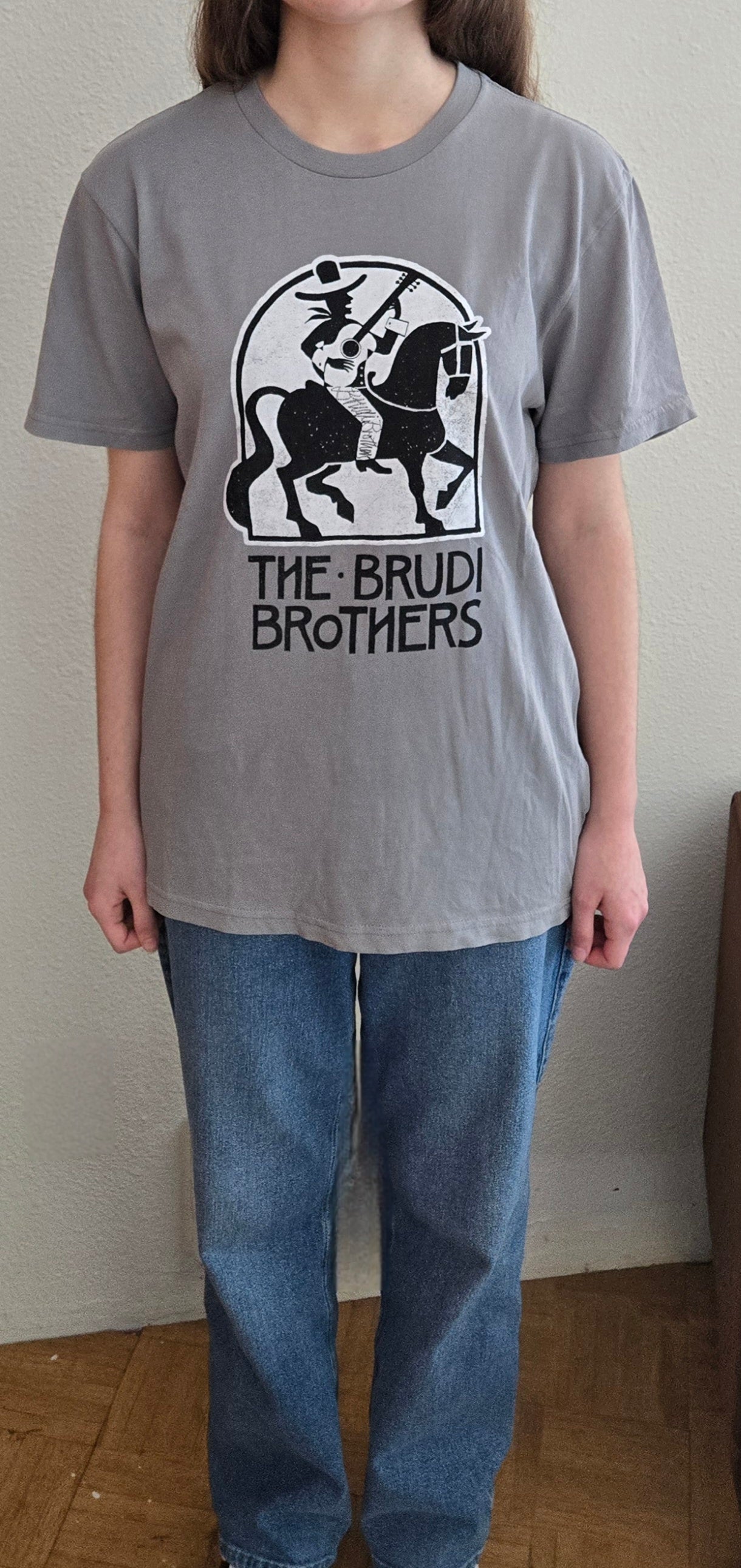 Grey 2025 Tour T Shirt – The Brudi Brothers Shop