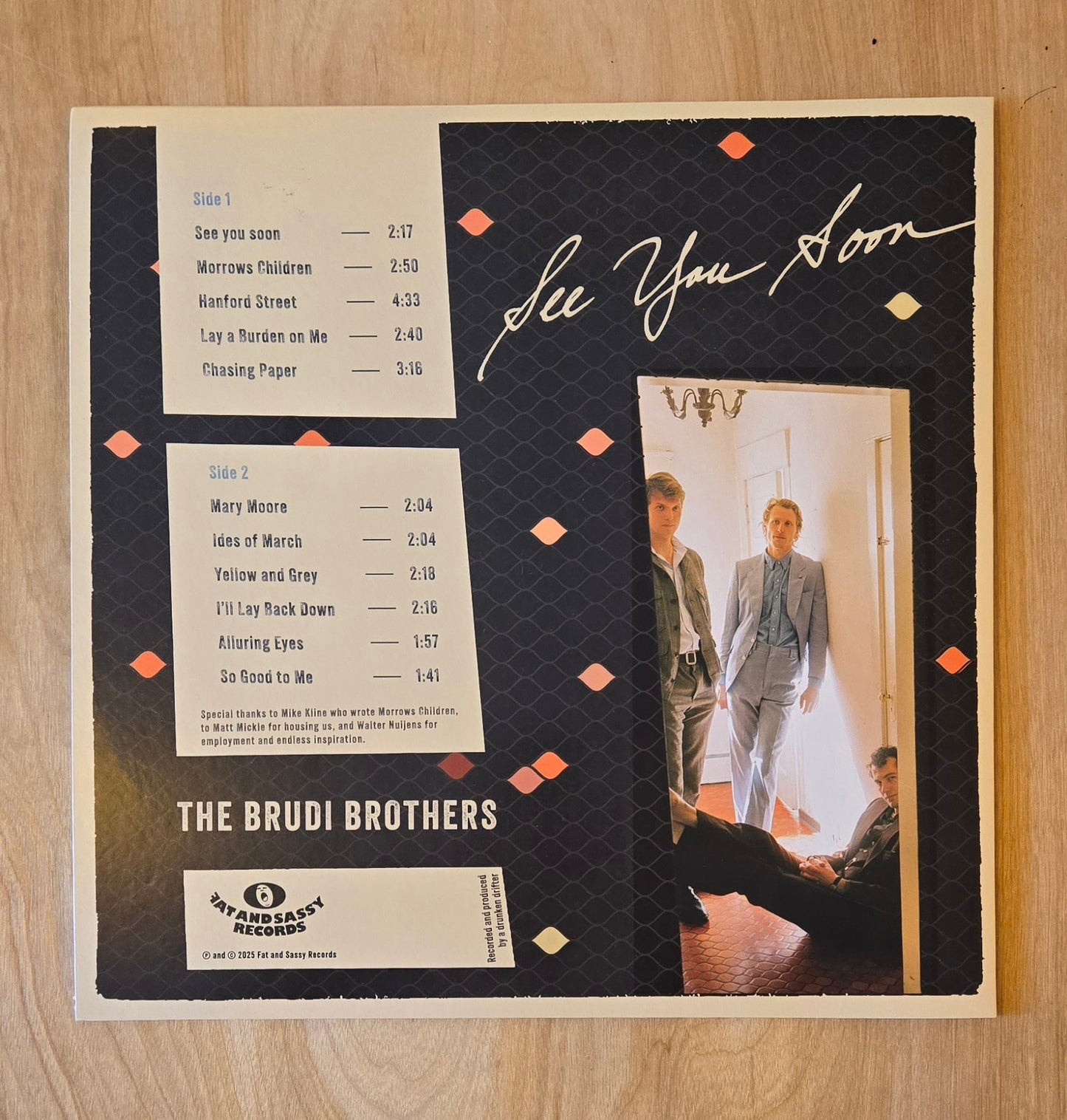 *NEW STUFF ALERT* *SIGNED* 12 in. See You Soon Vinyl