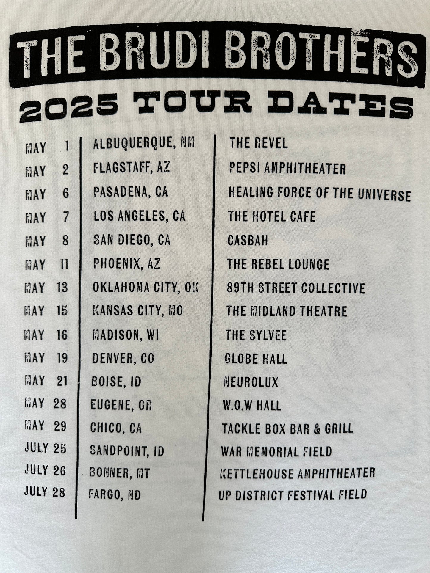 White Me More Cowboy Tour T-Shirt