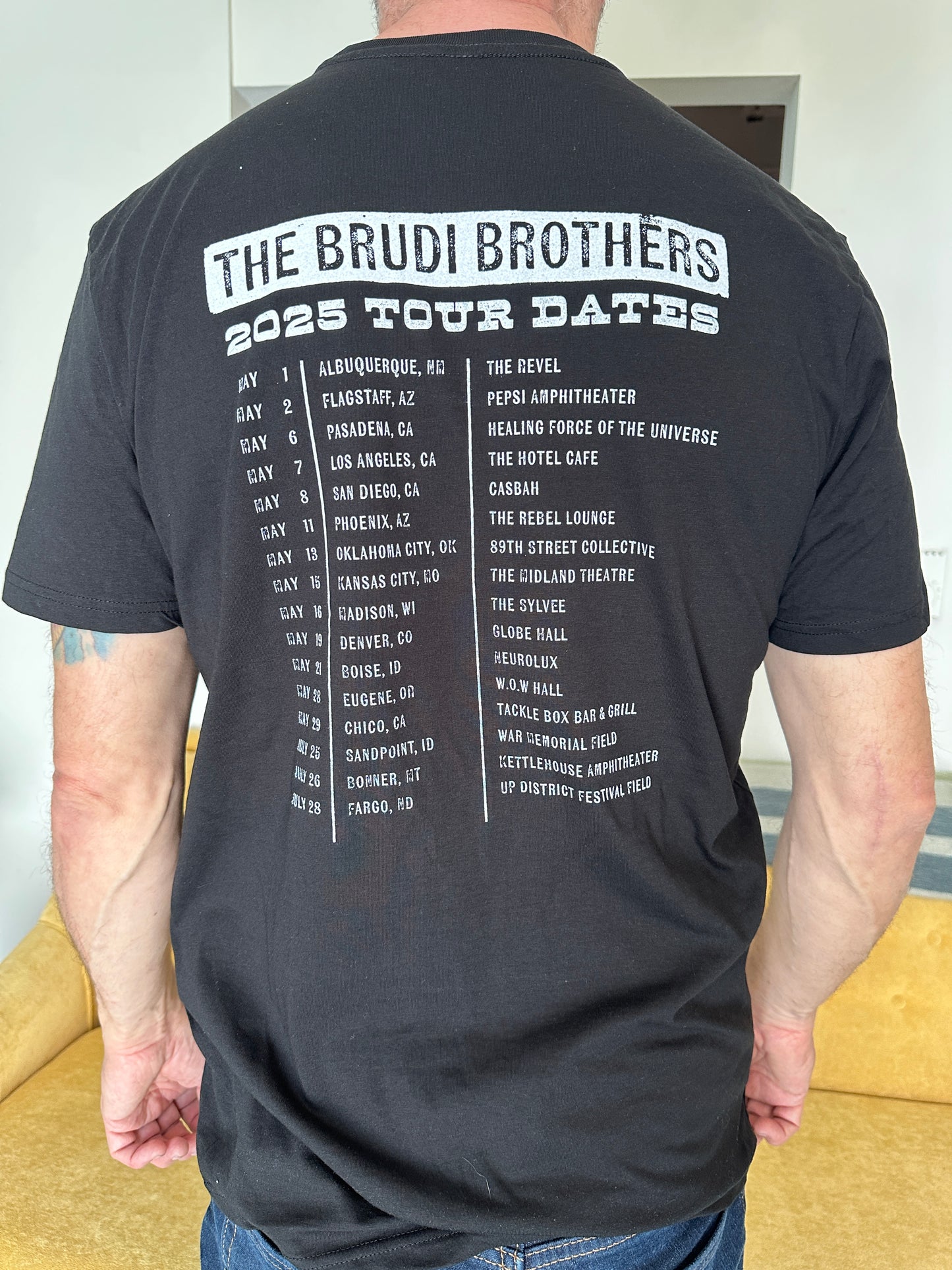 Me More Cowboy tour T-shirt