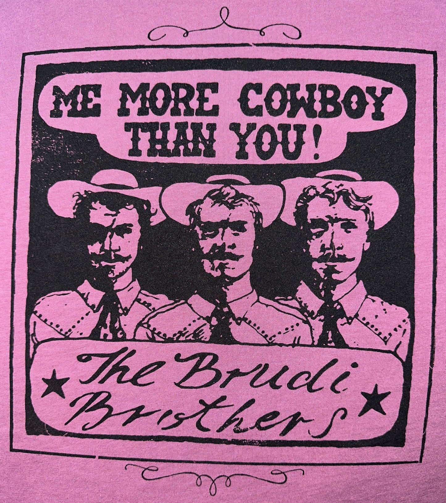 Mauve "Me More Cowboy" T-Shirt