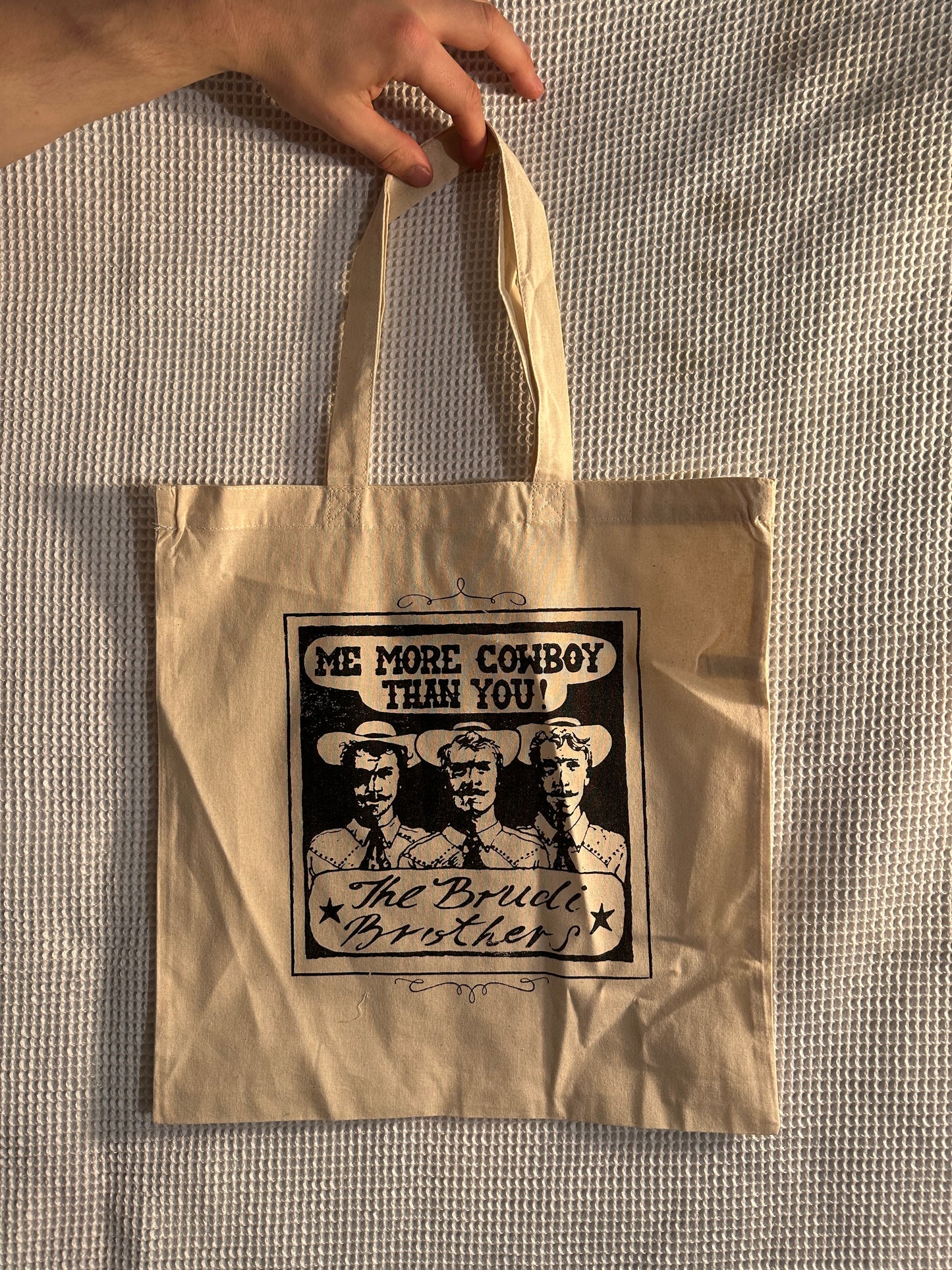 Me More Cowboy Tote Bag