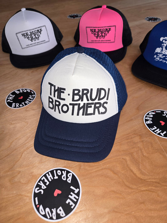 Trucker Hat     Navy Blue / White