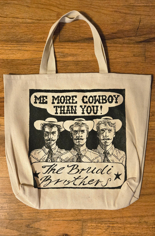 Me More Cowboy  Tote bag.   *New Design*