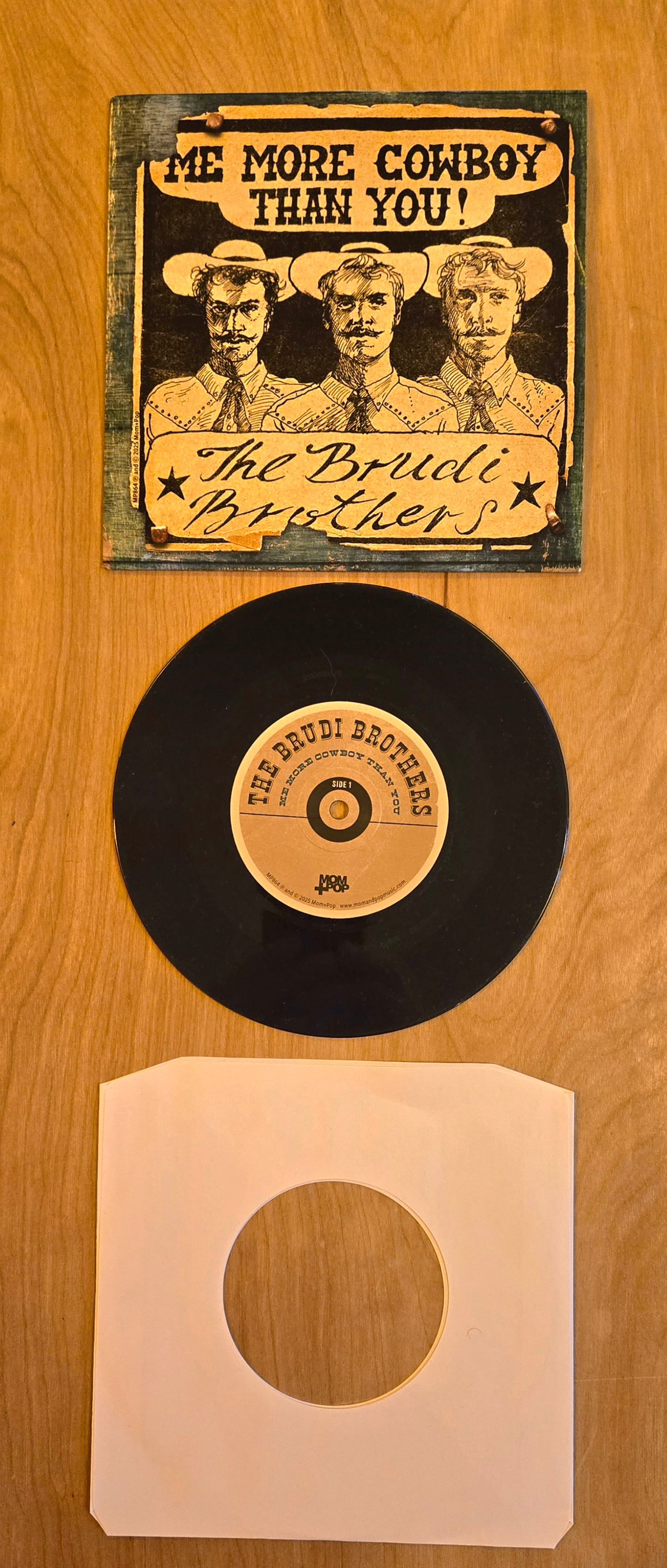 Me More Cowboy 7 in. vinyl