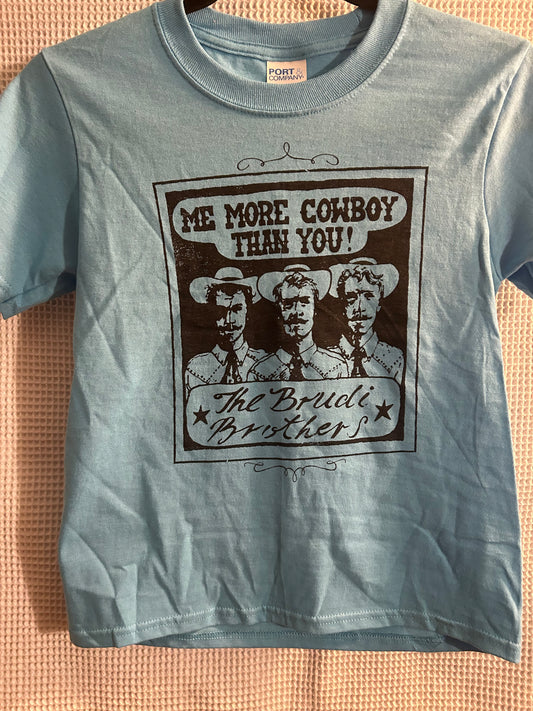 Youth Me More Cowboy T-Shirt in Blue