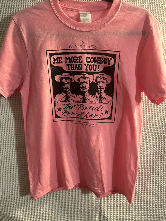 Youth Me More Cowboy T-Shirt in Pink