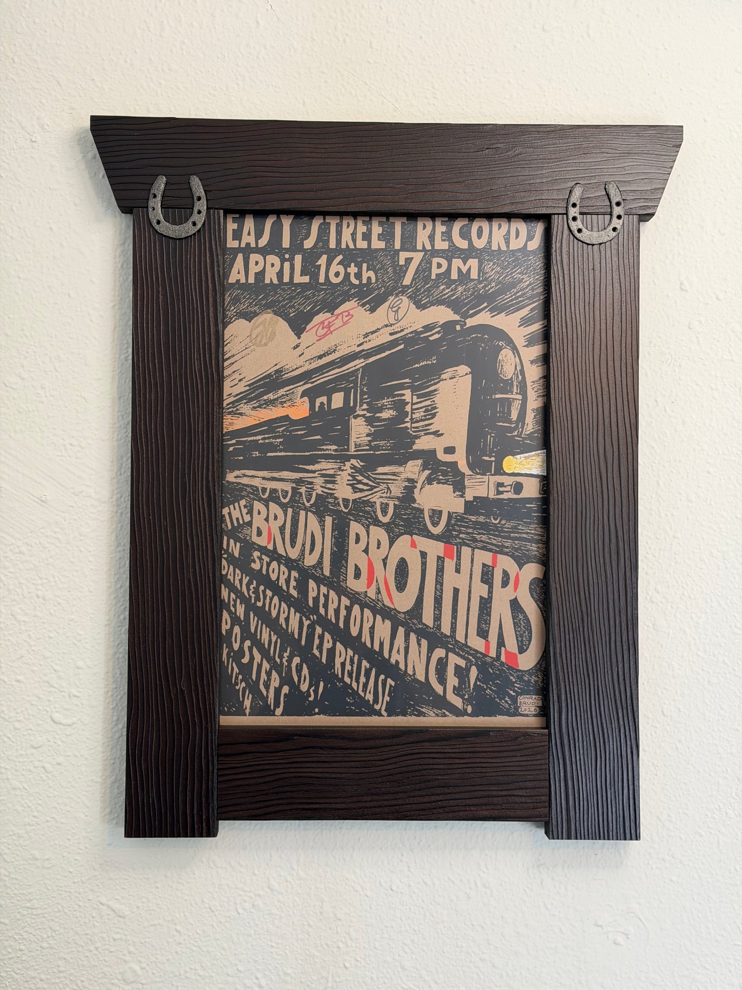 Handmade Frame With Poster