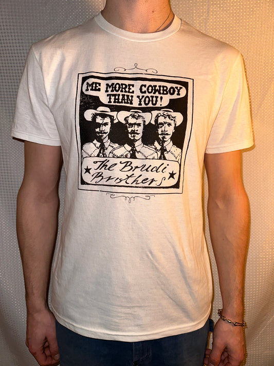 White "Me More Cowboy" T-Shirt